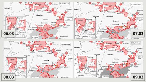 Generał Skrzypczak: Rosjanie stracili zdolność do prowadzenia głębokich operacji. Prowadzą uderzenia na wybranych kierunkach