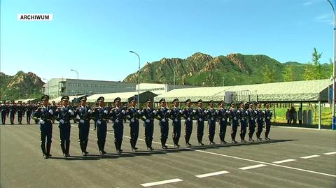 Chińska armia na nagraniu archiwalnym