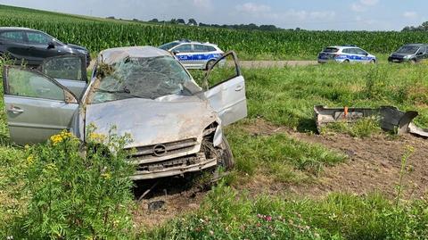 W polu pszenicy odnaleźli poszukiwanego 29-latka. Miał obrażenia, był półprzytomny 