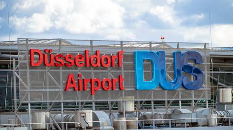 Do ataku nożownika doszło na lotnisku w Duesseldorfie