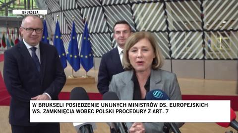 Jourova: w najbliższych dniach zaproponuję, by KE wycofała wniosek ws. procedury z art. 7 wobec Polski