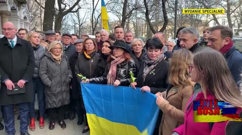Solidarni z Ukrainą. Manifestacje w Warszawie