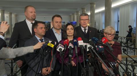 Sroka: Jarosław Kaczyński musi odpowiedzieć przed komisją, czy podejmował świadomie decyzję o zakupie systemu Pegasus