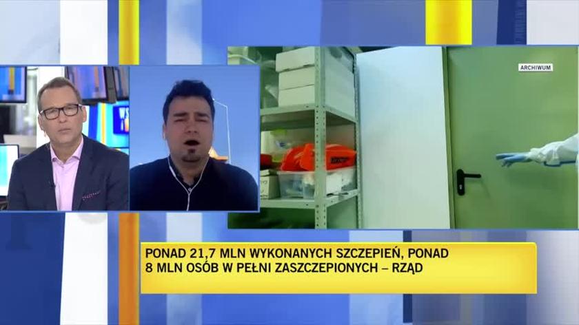 Tomasz Karauda: nie przyjmowałem do szpitala osoby w pełni zaszczepionej