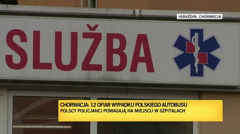 Polski policjant w Chorwacji: naszym głównym zadaniem jest ustalanie tożsamości poszkodowanych 