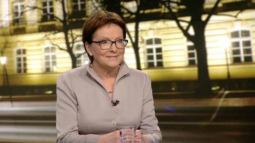 Premier Ewa Kopacz o Beacie Szydło: Cieszę się, że kobiety dominują w polityce