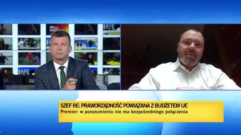 Wojciech Kozłowski o powiązaniu wypłat środków unijnych z przestrzeganiem praworządności