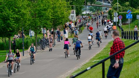 Nastoletni rowerzysta potrącony na przejściu dla pieszych (materiał z 17.03.2022)