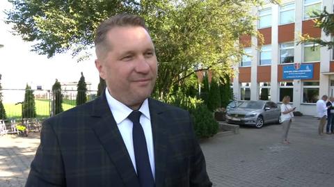 Czarnek pytany o start wiceprezesa fundacji Megafon z list PiS: a kto to jest?