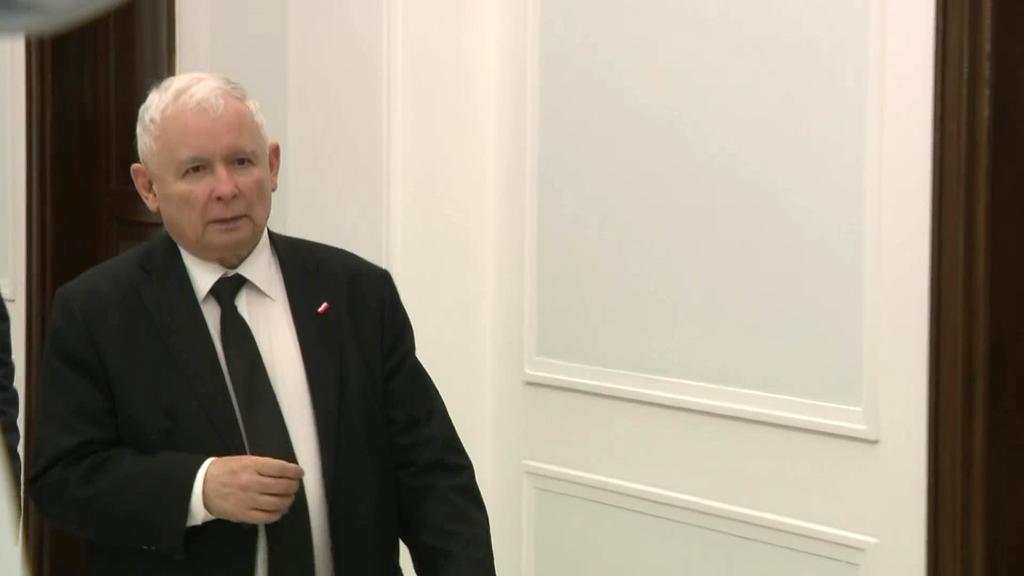 Jarosław Kaczyński w Sejmie