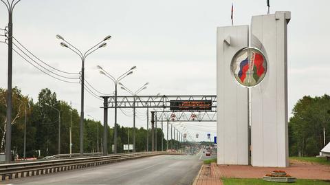 Rosja i Białoruś przygotowują się do wspólnych ćwiczeń w obwodzie brzeskim. Nagranie z 3 lutego 2022 roku 