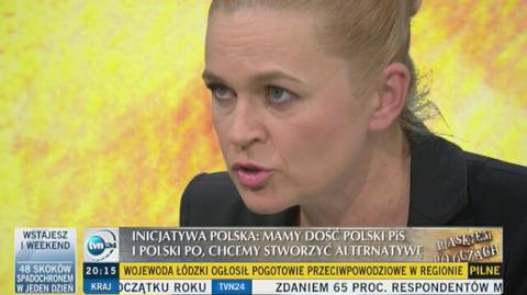 Barbara Nowacka o Platformie Obywatelskiej