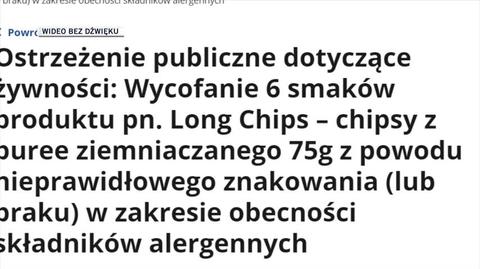 GIS: chipsy wycofane z obrotu