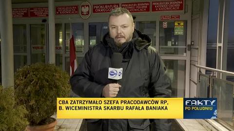 Rafał Baniak zatrzymany przez CBA, głos zabrali jego adwokaci. Relacja Jerzego Korczyńskiego