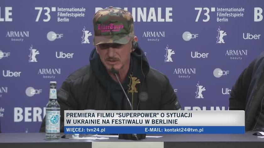 Sean Penn: będąc w Polsce, pracując z Polakami, miałem okazję przekonać się, jak otwarte są ich drzwi i serca