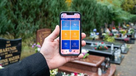 Tak działa wyszukiwarka cmentarna w aplikacji Smart City Poznań