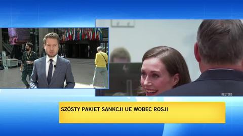 Korespondent TVN24 o częściowym embargu na rosyjską ropę
