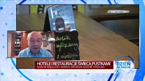 Henryk Orfinger o sytuacji branży hotelarskiej