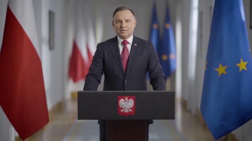 Całe orędzie prezydenta Andrzeja Dudy na Święto Niepodległości
