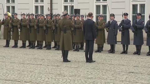 20 lat Polski w NATO. Uroczysta odprawa wart przed Pałacem Prezydenckim