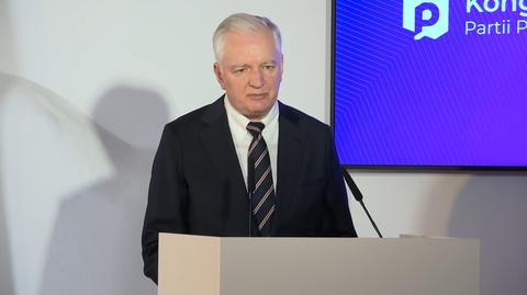 Jarosław Gowin: nadszedł czas zmian 