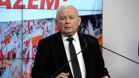 Kaczyński do dziennikarza TVP Info: ja z wami nie rozmawiam