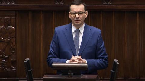 Morawiecki: prezydent zaproponował, żeby przeciąć ten festiwal awantur, który państwo próbujecie urządzać