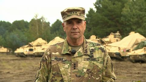 Generał Hodges: Rosja widzi siłę sojuszu, siłę polskiej armii 