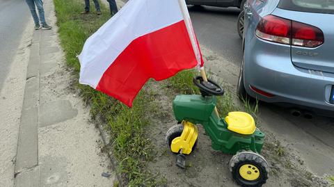 Rolnicze protesty w Łodzi i Zgierzu