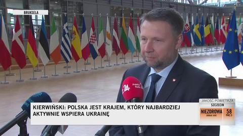 Minister Kierwiński o kontrolach na polsko-niemieckiej granicy