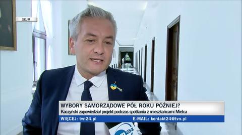 Biedroń: Kaczyński dobrze wiedział, że kalendarz wyborczy tak się ułoży