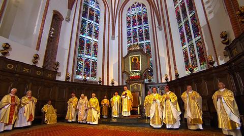 Wstęp do mszy św. wygłoszony przez abp. Gądeckiego 