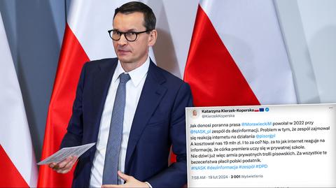 Prof. Kasińska-Metryka o doniesieniach "Wyborczej": Jest to porażające. Świadczy o skali upartyjnienia życia społecznego 