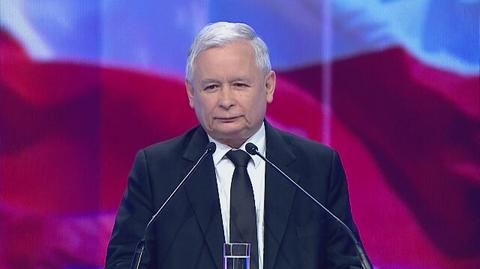Całe wystąpienie Jarosława Kaczyńskiego