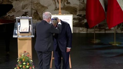Były prezydent Niemiec Joachim Gauck nagrodzony nagrodą świętego Wojciecha