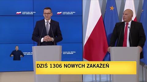 Premier Morawiecki o koronawirusie: jesteśmy w nowej fazie, innej fali