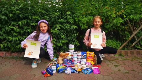 Toruń. Dziewczynki bezinteresownie pomogły zwierzętom ze schroniska