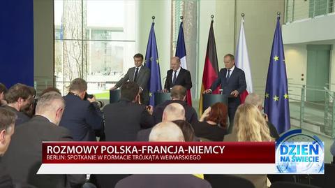 Scholz: zyski z rosyjskich aktywów zamrożonych w Europie wykorzystamy na wsparcie zakupu broni dla Ukrainy