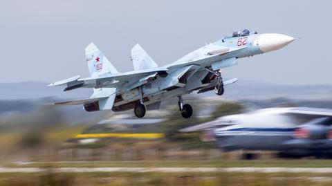 Rosyjski myśliwiec Su-27