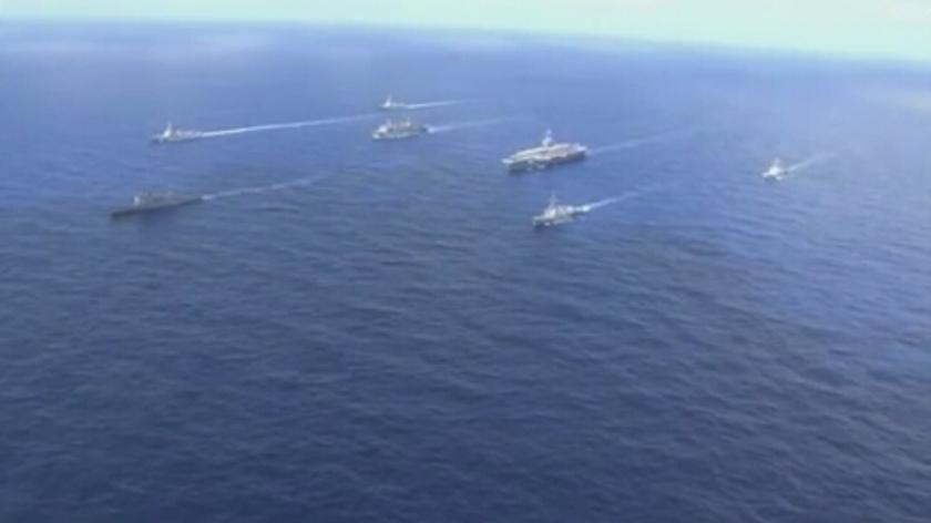 Reakcja sił USA na militaryzację przez Chiny spornego obszaru Morza Południowochińskiego