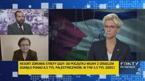 Małgorzata Bonikowska: wojna w Izraelu dzieli świat 