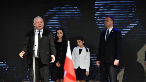 Kaczyński: wyraz odrzucenia lęku oraz przywrócenia godności państwa