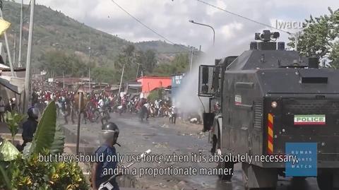 Brutalność policji i nadużycia władzy w Burundi