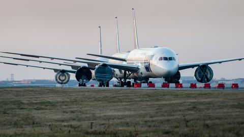 Linie lotnicze reagują na incydent w Mińsku. Samoloty omijają białoruską przestrzeń powietrzną