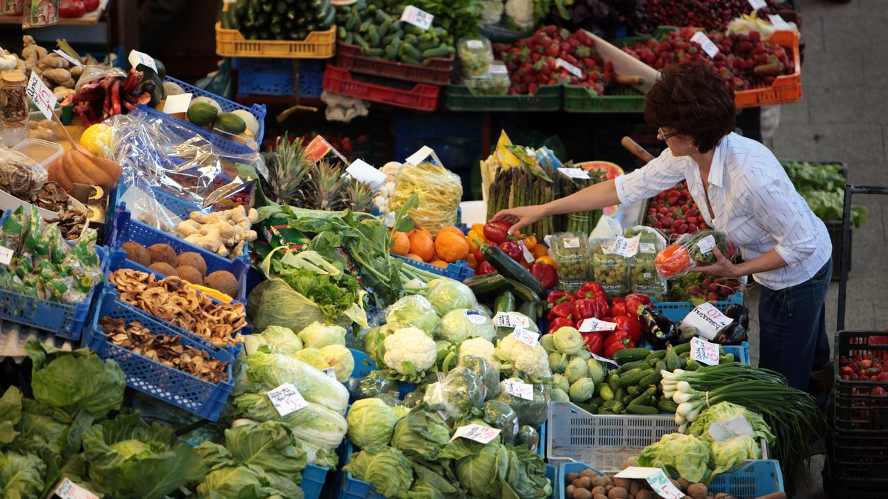 Precios de verduras y frutas.  La situación del mercado mayorista.