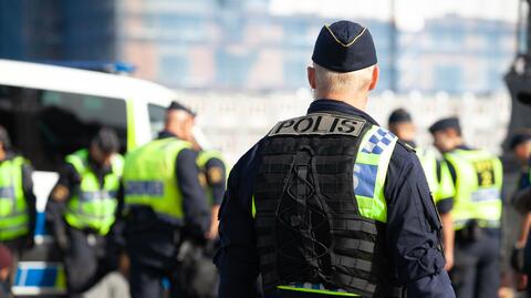 Policja w Szwecji