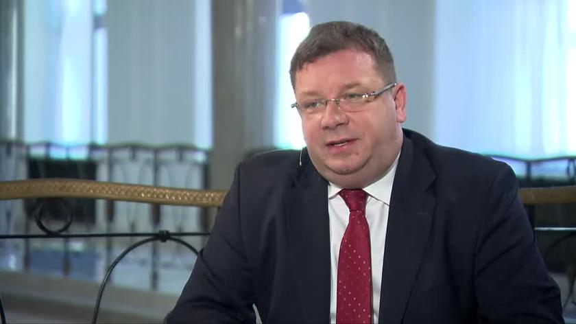 Wójcik o furgonetce oskarżającej osoby LGBT o pedofilię: mieści się to w wolności słowa
