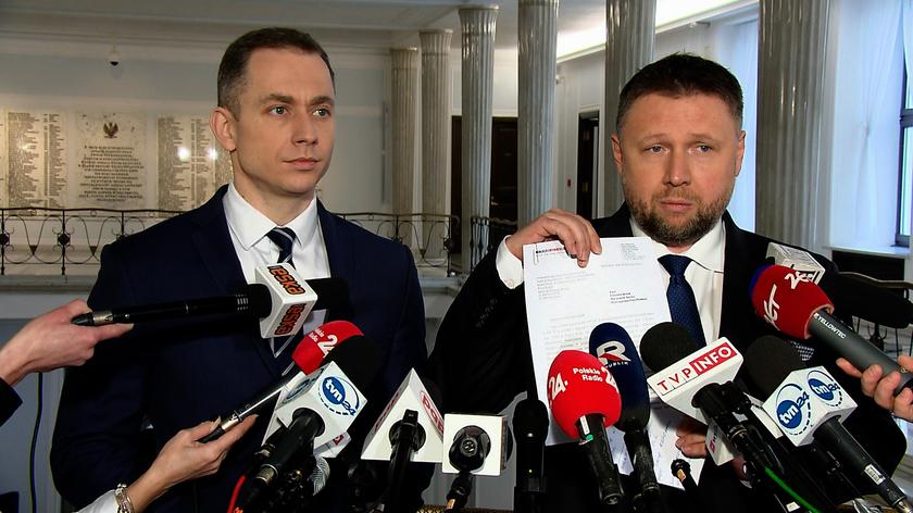 Kierwiński: we will submit a letter requesting information from the Prime Minister about the situation in the CBA 