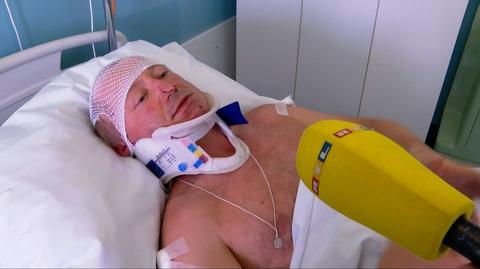 Ranny Polak w szpitalu po wypadku w Chorwacji: kierowca zjechał