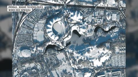 Monachium w zimowej odsłonie. Zdjęcia satelitarne